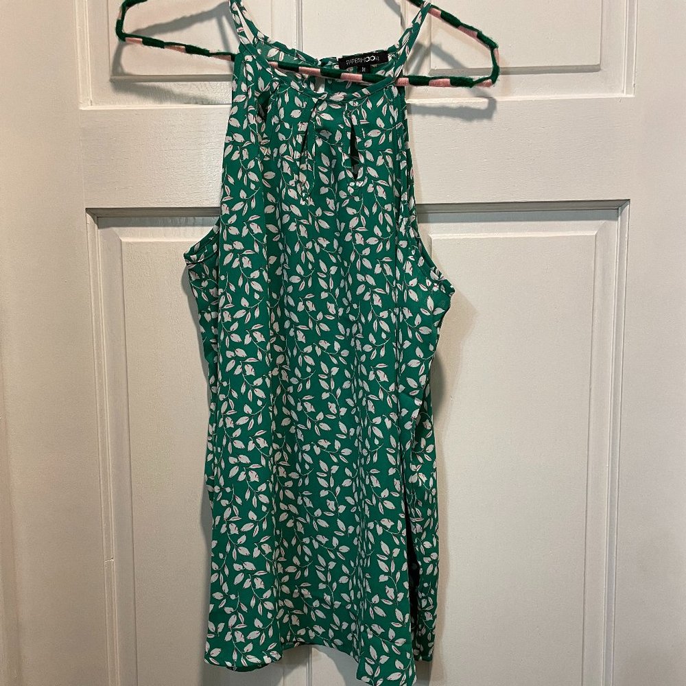 Papermoon Walita Cutout Detail Blouse Tank, NWOT
